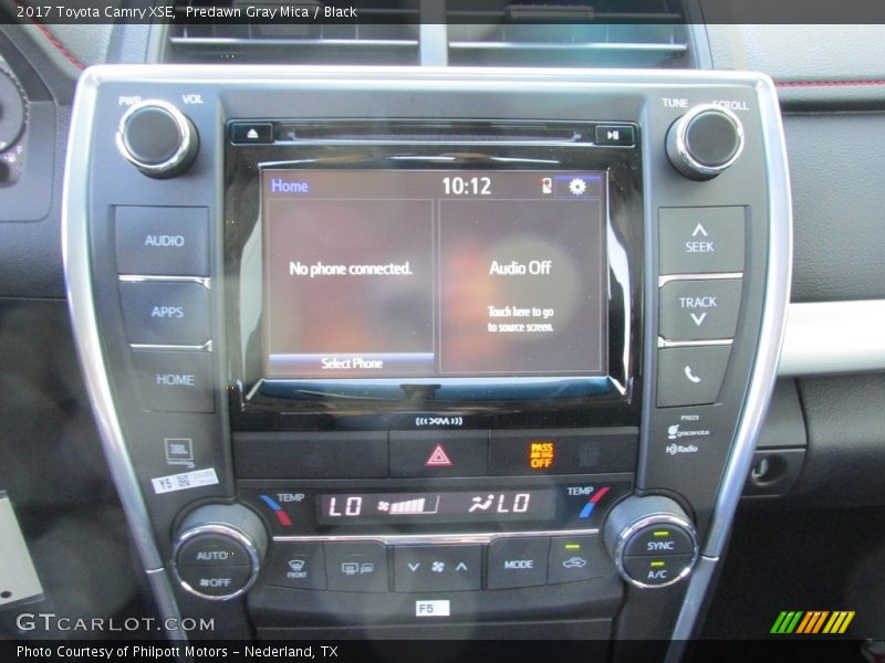 Predawn Gray Mica / Black 2017 Toyota Camry XSE