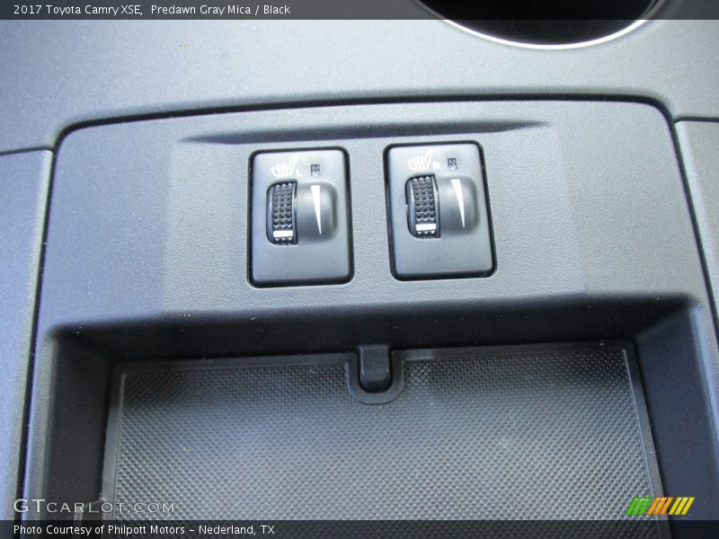 Predawn Gray Mica / Black 2017 Toyota Camry XSE
