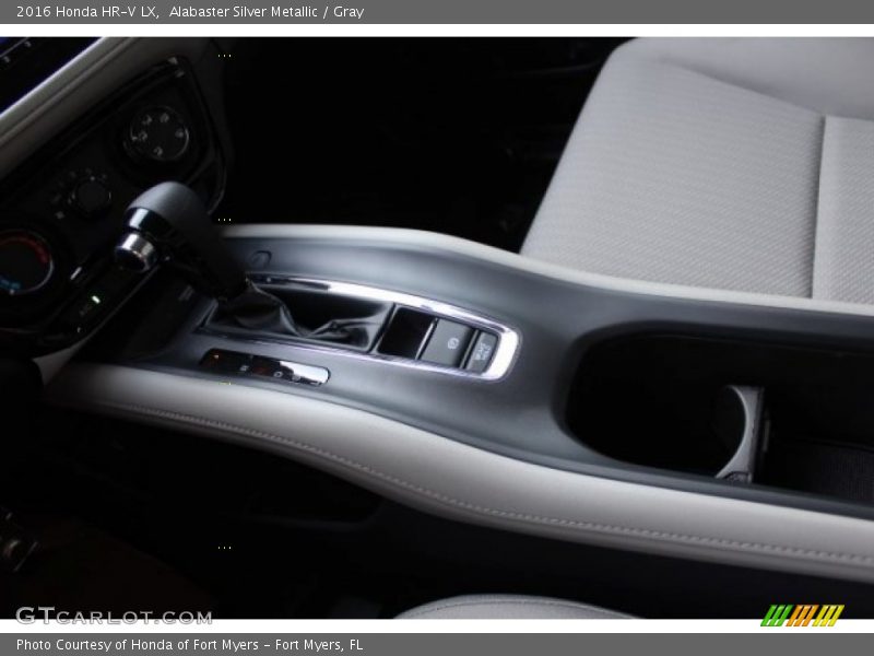 Alabaster Silver Metallic / Gray 2016 Honda HR-V LX