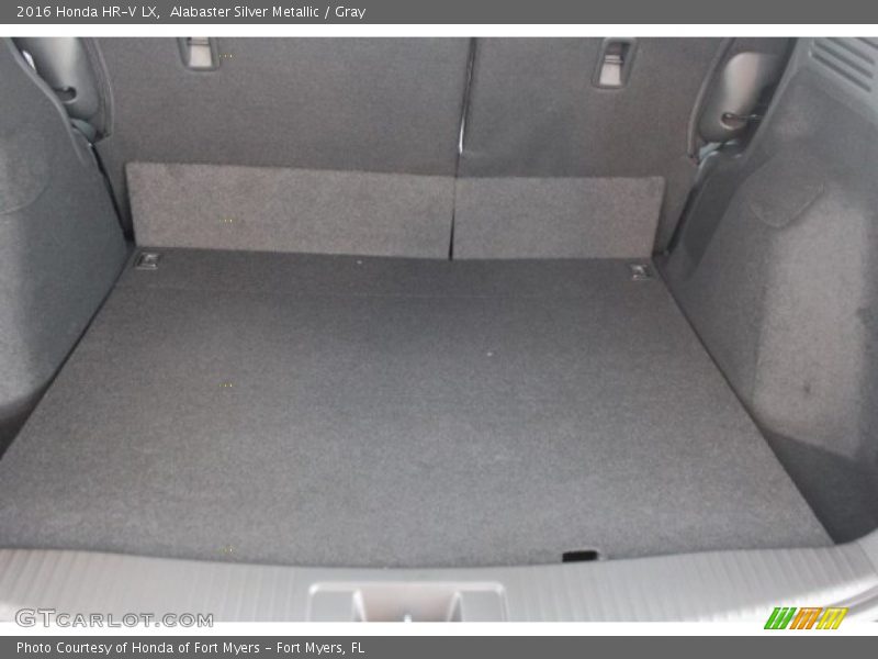 Alabaster Silver Metallic / Gray 2016 Honda HR-V LX