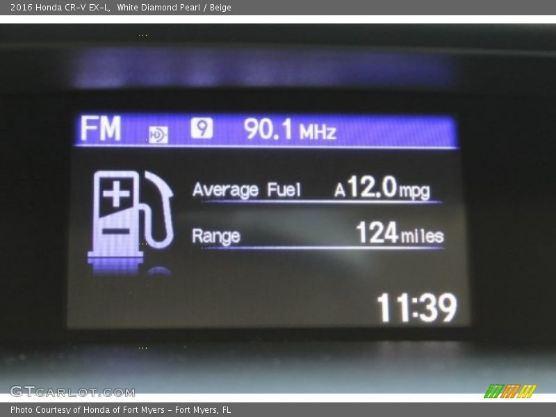 White Diamond Pearl / Beige 2016 Honda CR-V EX-L