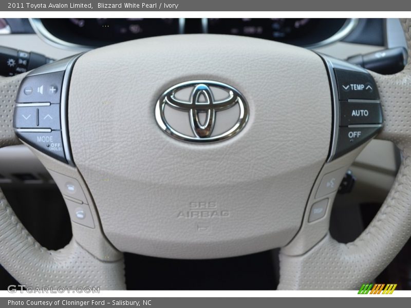 Blizzard White Pearl / Ivory 2011 Toyota Avalon Limited