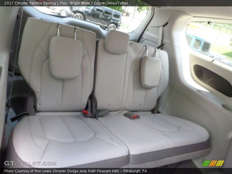 Bright White / Cognac/Alloy/Toffee 2017 Chrysler Pacifica Touring L Plus