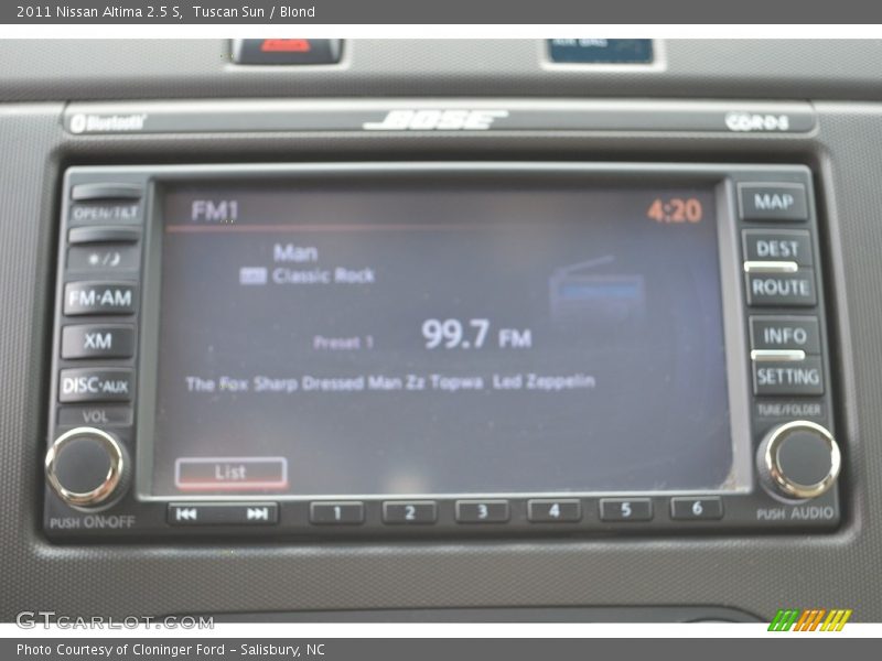 Tuscan Sun / Blond 2011 Nissan Altima 2.5 S