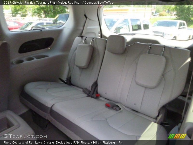 Velvet Red Pearl / Cognac/Alloy/Toffee 2017 Chrysler Pacifica Touring L Plus