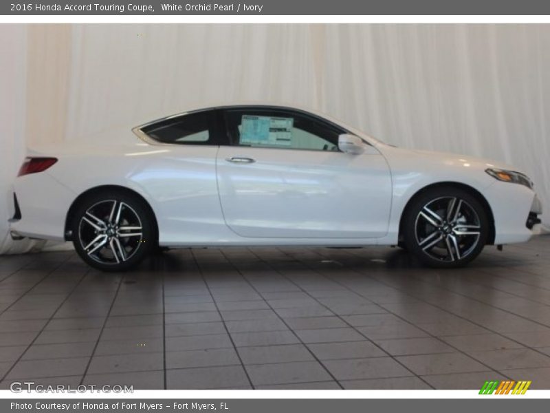 White Orchid Pearl / Ivory 2016 Honda Accord Touring Coupe