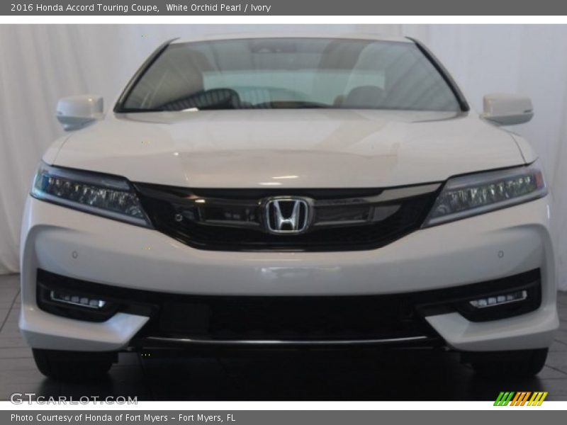 White Orchid Pearl / Ivory 2016 Honda Accord Touring Coupe