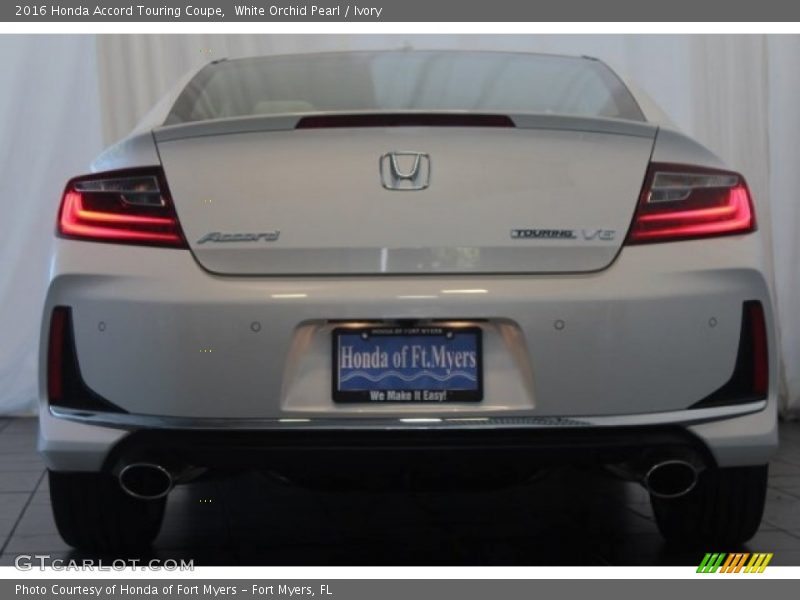 White Orchid Pearl / Ivory 2016 Honda Accord Touring Coupe