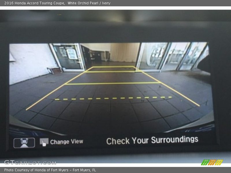White Orchid Pearl / Ivory 2016 Honda Accord Touring Coupe