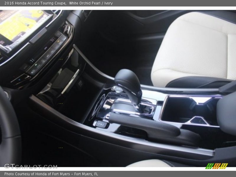 White Orchid Pearl / Ivory 2016 Honda Accord Touring Coupe