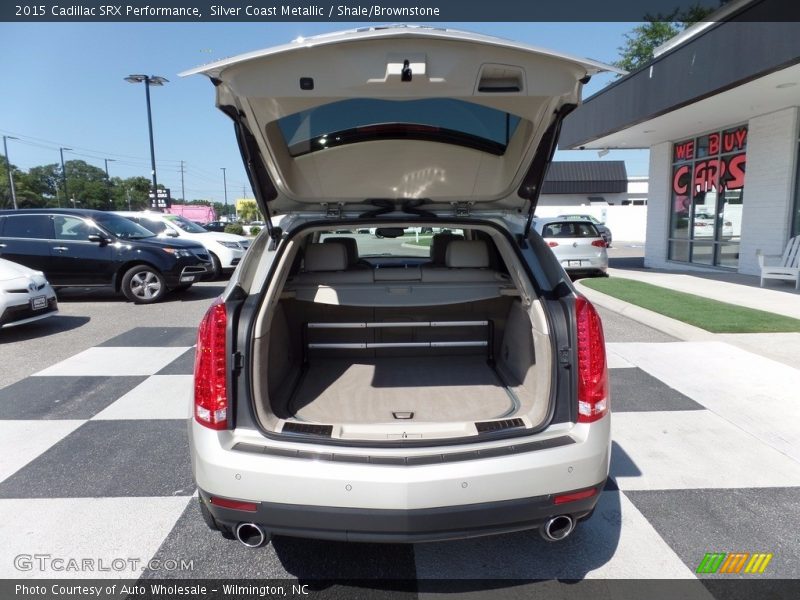 Silver Coast Metallic / Shale/Brownstone 2015 Cadillac SRX Performance