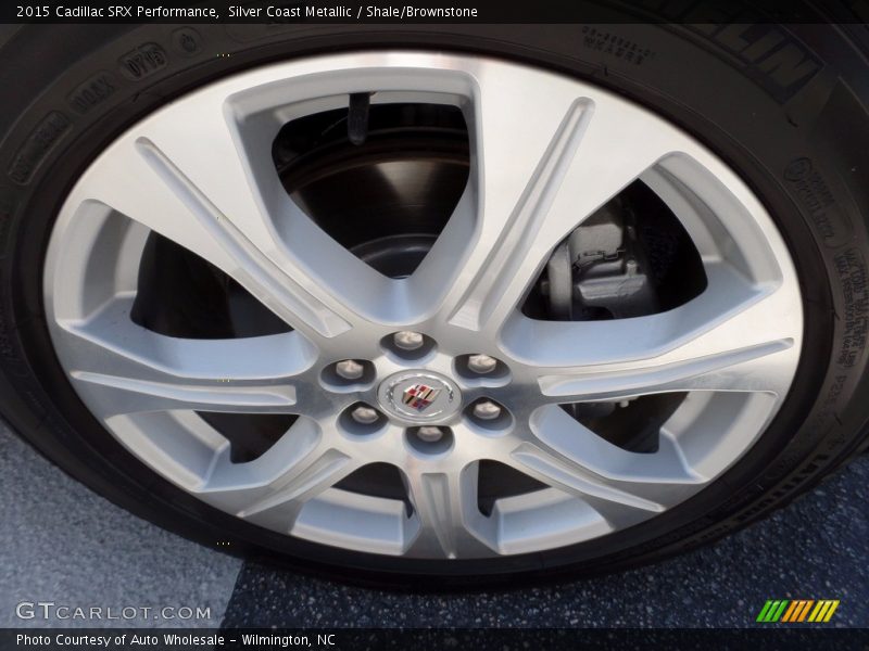 Silver Coast Metallic / Shale/Brownstone 2015 Cadillac SRX Performance