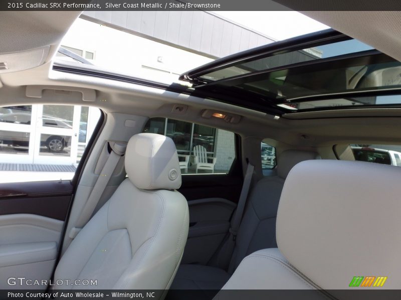 Silver Coast Metallic / Shale/Brownstone 2015 Cadillac SRX Performance