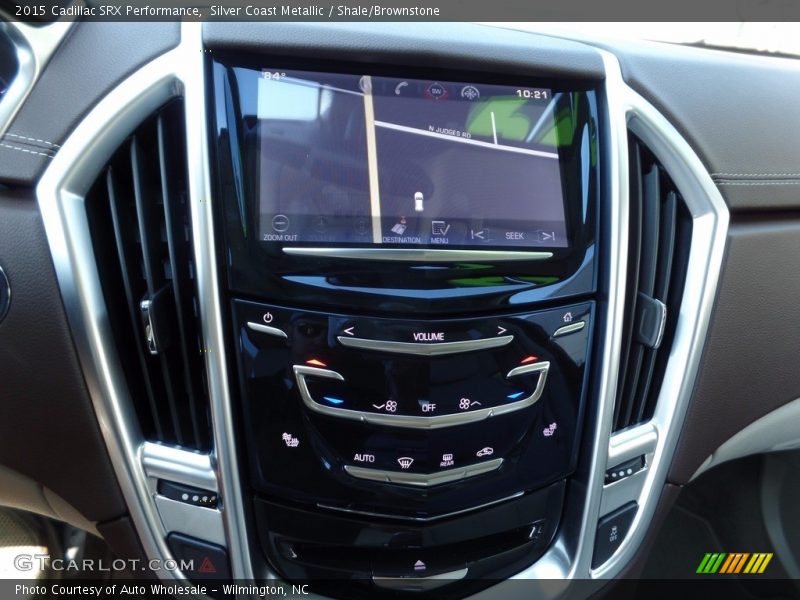 Silver Coast Metallic / Shale/Brownstone 2015 Cadillac SRX Performance