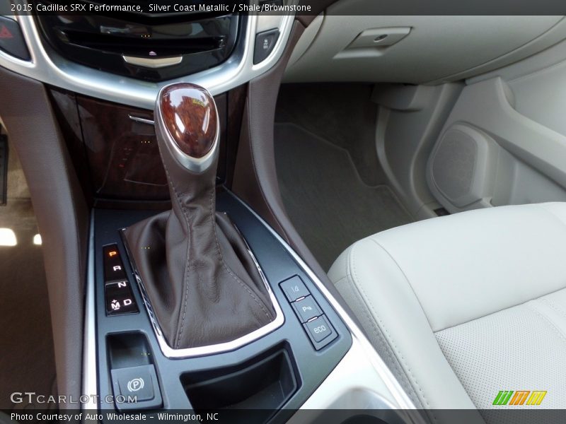 Silver Coast Metallic / Shale/Brownstone 2015 Cadillac SRX Performance
