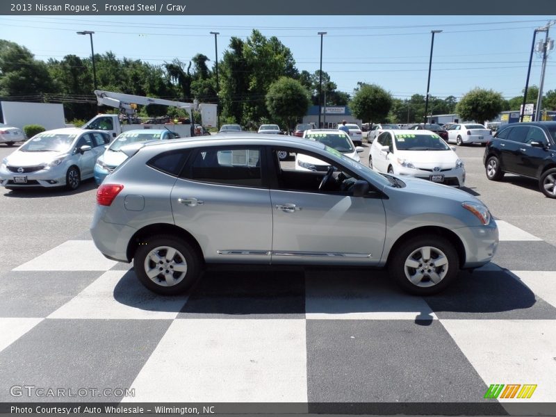 Frosted Steel / Gray 2013 Nissan Rogue S