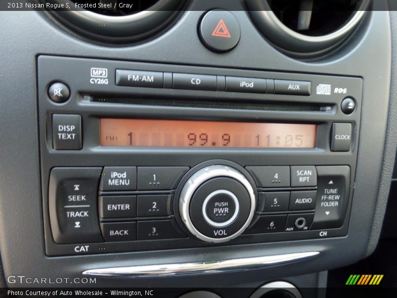 Frosted Steel / Gray 2013 Nissan Rogue S