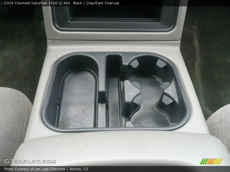Black / Gray/Dark Charcoal 2004 Chevrolet Suburban 1500 LS 4x4