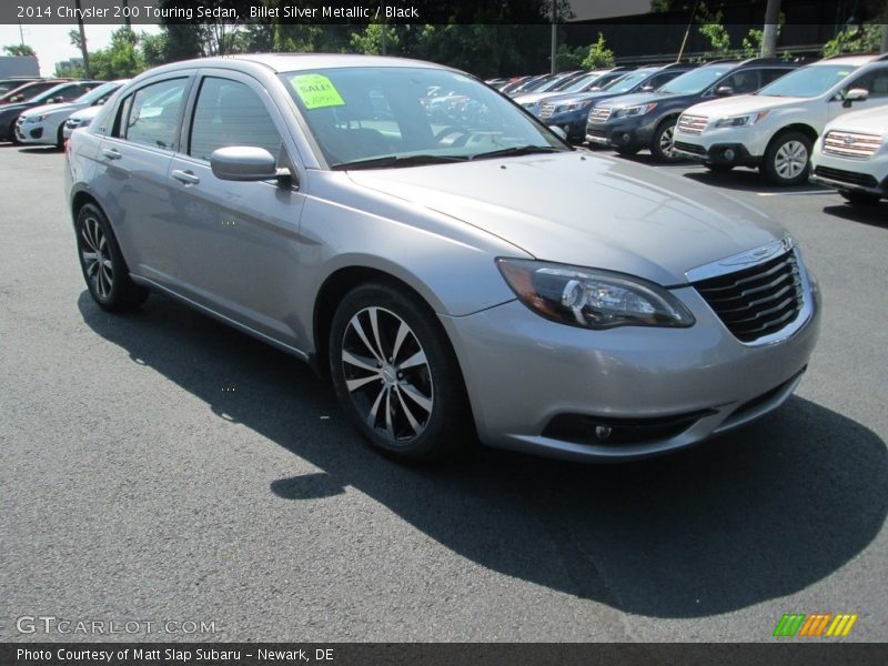 Billet Silver Metallic / Black 2014 Chrysler 200 Touring Sedan