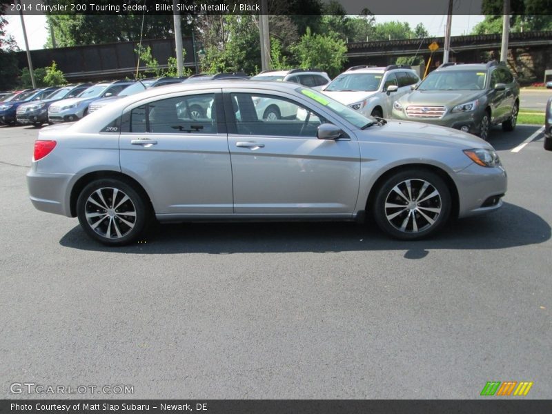 Billet Silver Metallic / Black 2014 Chrysler 200 Touring Sedan
