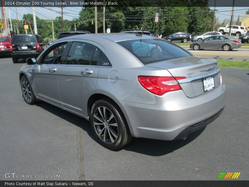 Billet Silver Metallic / Black 2014 Chrysler 200 Touring Sedan