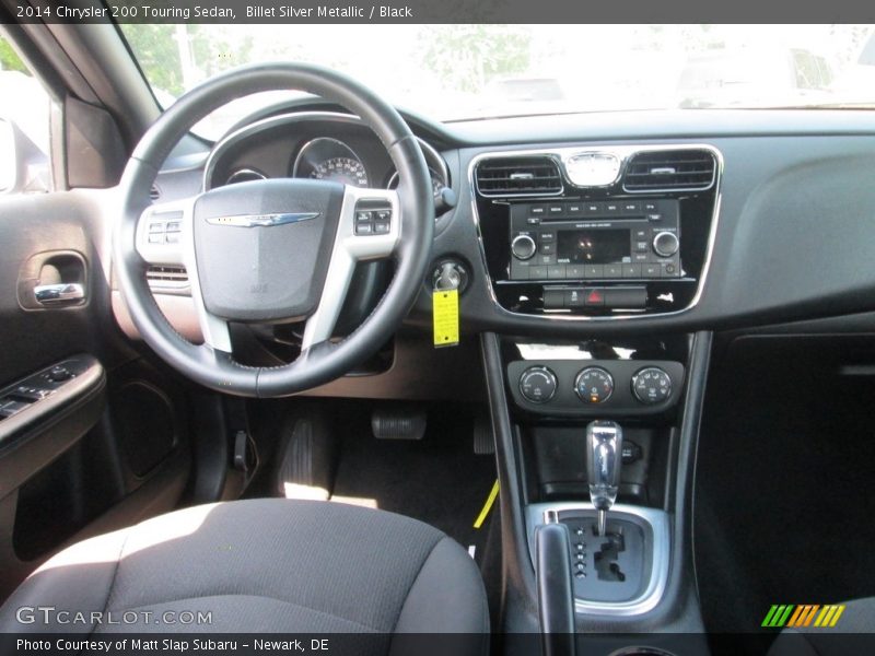 Billet Silver Metallic / Black 2014 Chrysler 200 Touring Sedan