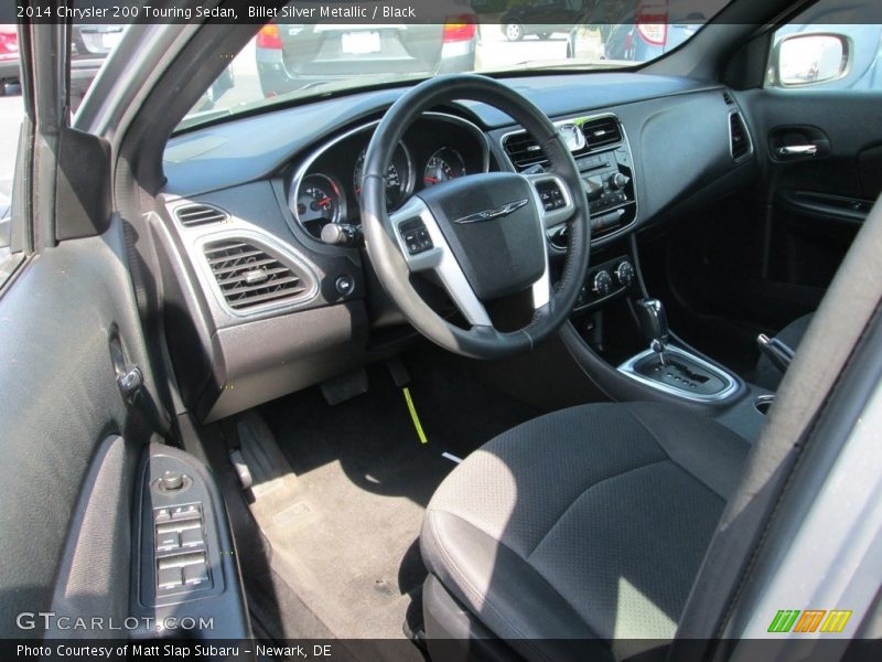 Billet Silver Metallic / Black 2014 Chrysler 200 Touring Sedan