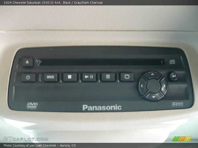 Black / Gray/Dark Charcoal 2004 Chevrolet Suburban 1500 LS 4x4