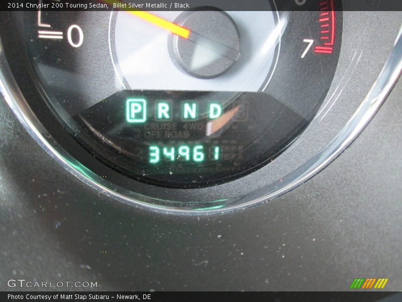 Billet Silver Metallic / Black 2014 Chrysler 200 Touring Sedan