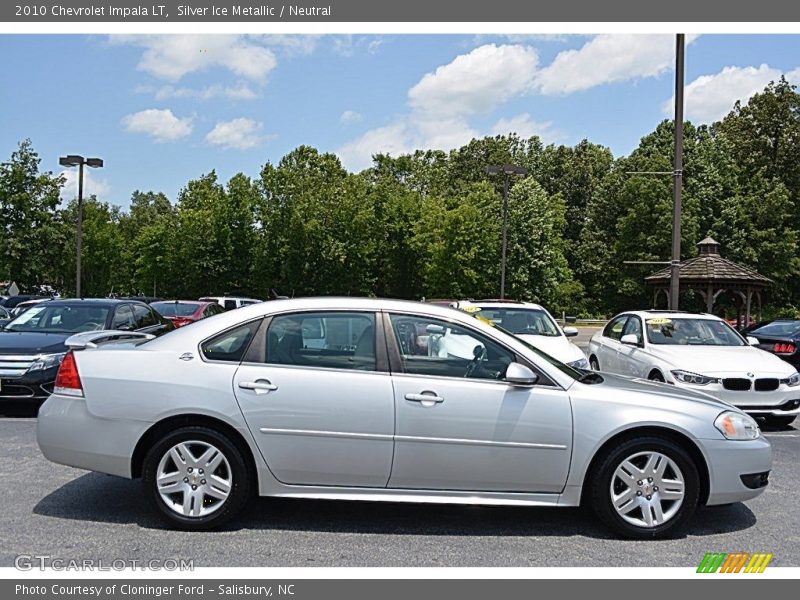 Silver Ice Metallic / Neutral 2010 Chevrolet Impala LT