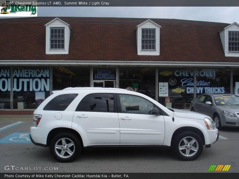 Summit White / Light Gray 2005 Chevrolet Equinox LT AWD
