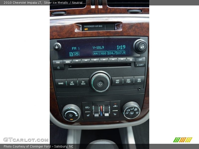 Silver Ice Metallic / Neutral 2010 Chevrolet Impala LT
