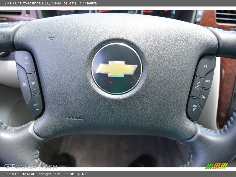Silver Ice Metallic / Neutral 2010 Chevrolet Impala LT