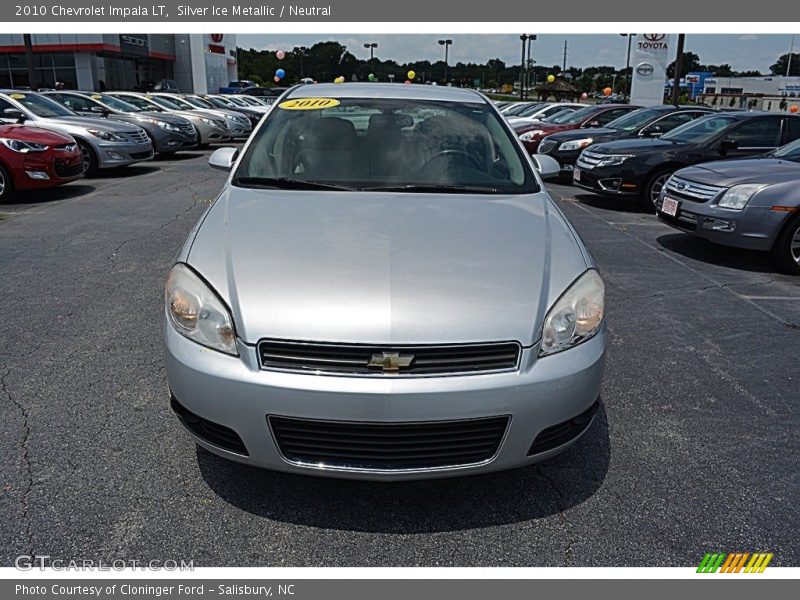 Silver Ice Metallic / Neutral 2010 Chevrolet Impala LT