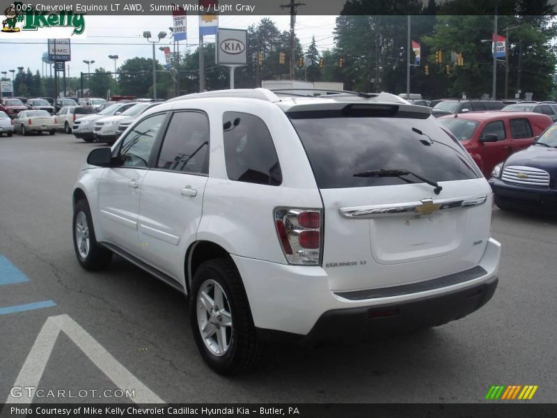 Summit White / Light Gray 2005 Chevrolet Equinox LT AWD