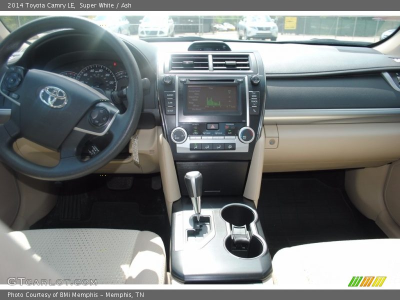 Super White / Ash 2014 Toyota Camry LE