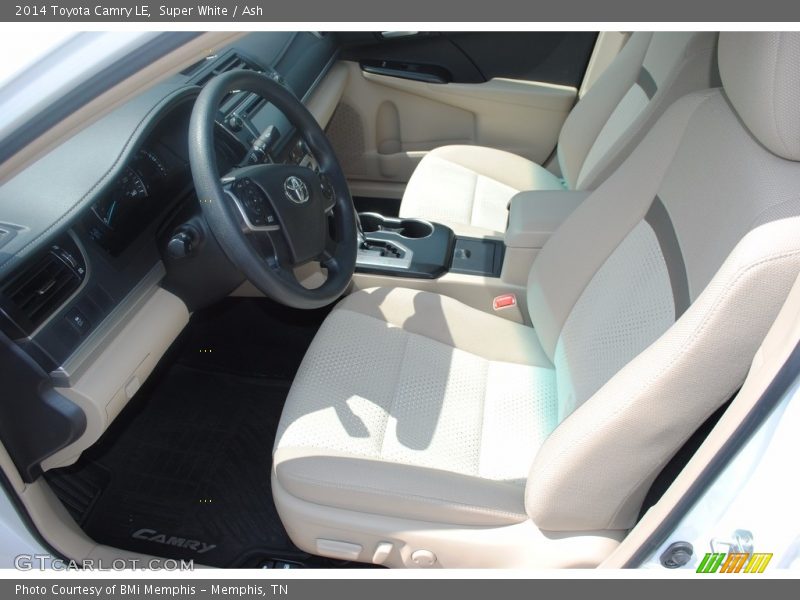 Super White / Ash 2014 Toyota Camry LE