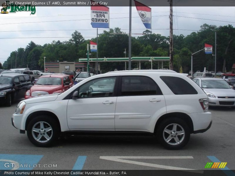 Summit White / Light Gray 2005 Chevrolet Equinox LT AWD