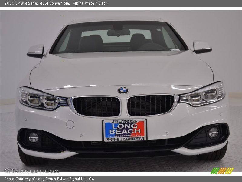 Alpine White / Black 2016 BMW 4 Series 435i Convertible