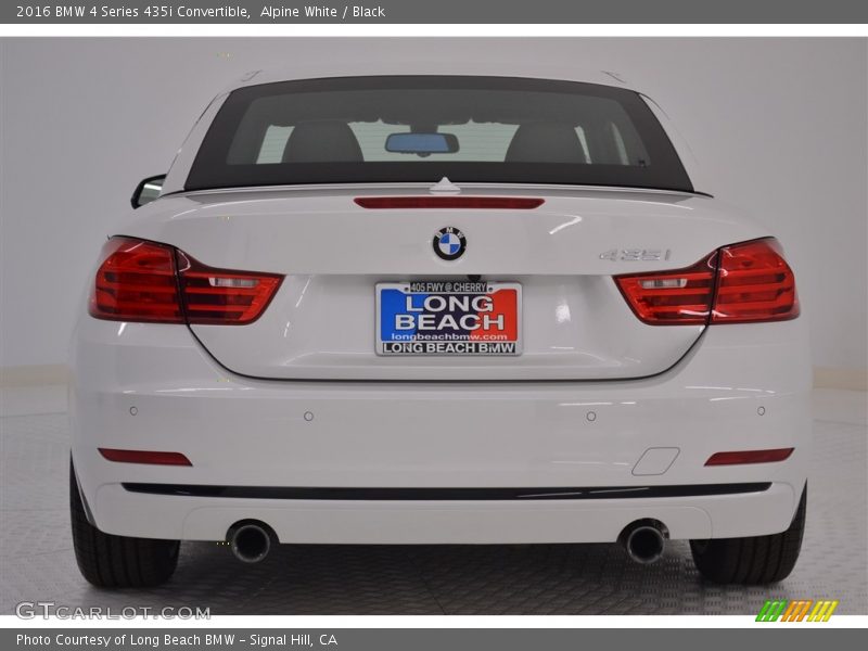 Alpine White / Black 2016 BMW 4 Series 435i Convertible