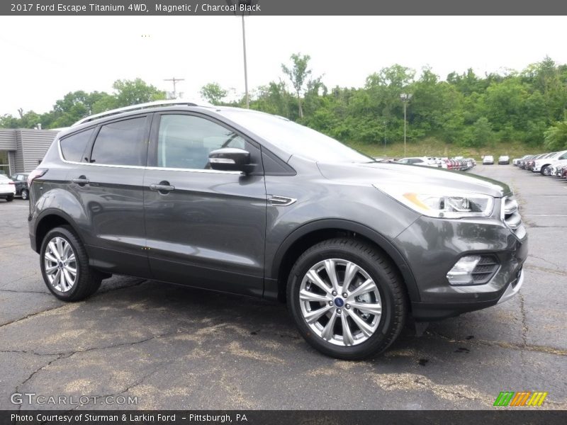 Magnetic / Charcoal Black 2017 Ford Escape Titanium 4WD