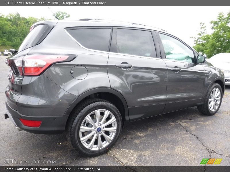 Magnetic / Charcoal Black 2017 Ford Escape Titanium 4WD