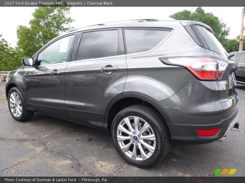 Magnetic / Charcoal Black 2017 Ford Escape Titanium 4WD