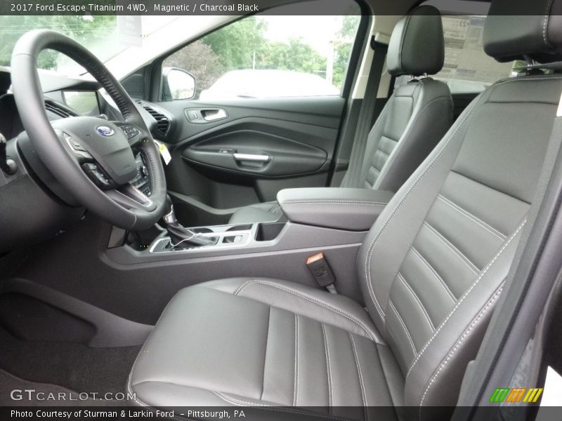 Magnetic / Charcoal Black 2017 Ford Escape Titanium 4WD