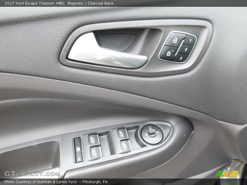 Magnetic / Charcoal Black 2017 Ford Escape Titanium 4WD