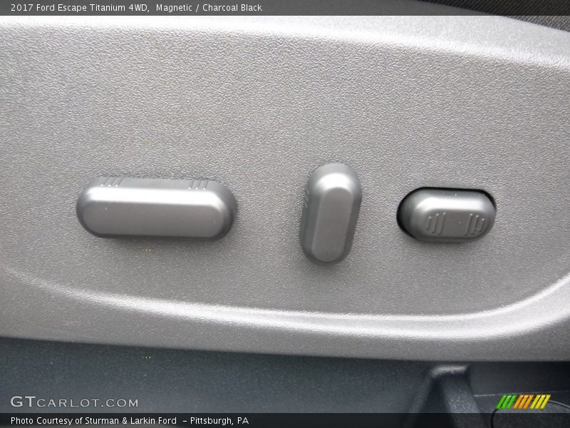 Magnetic / Charcoal Black 2017 Ford Escape Titanium 4WD