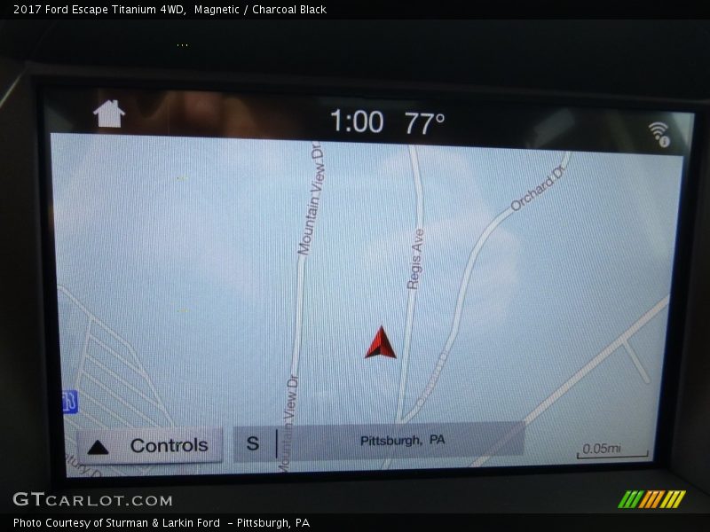 Magnetic / Charcoal Black 2017 Ford Escape Titanium 4WD