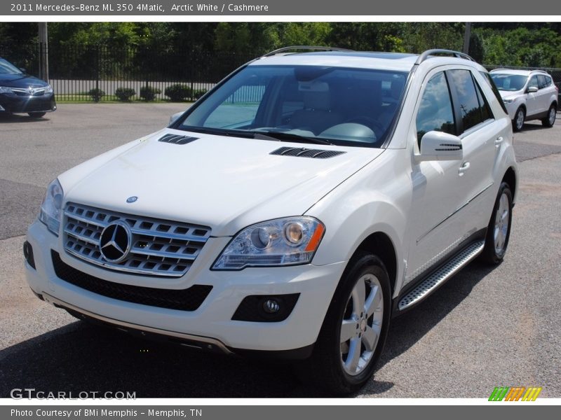 Arctic White / Cashmere 2011 Mercedes-Benz ML 350 4Matic