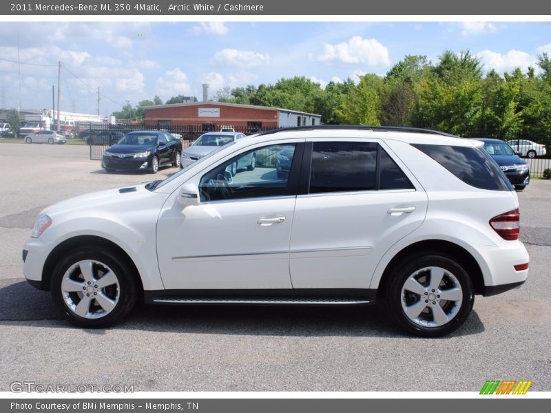 Arctic White / Cashmere 2011 Mercedes-Benz ML 350 4Matic