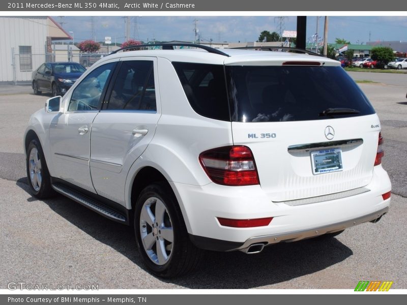 Arctic White / Cashmere 2011 Mercedes-Benz ML 350 4Matic